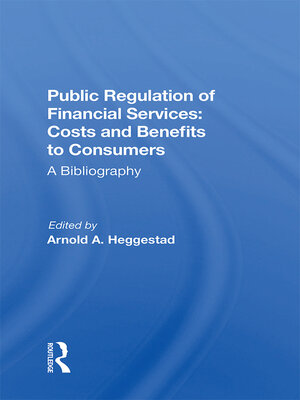 cover image of Public Regulation Financ